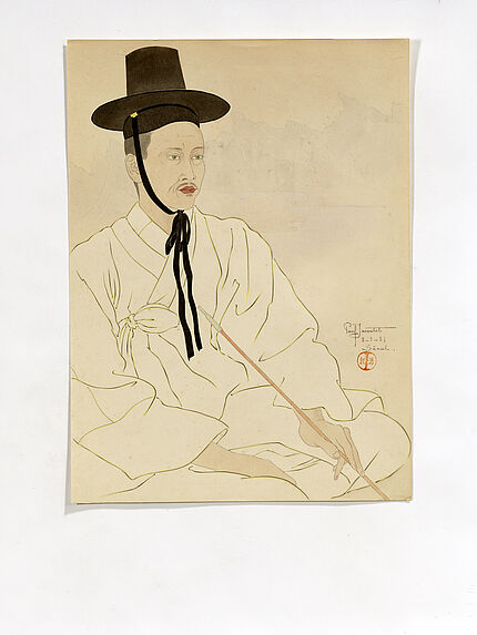 Portrait de M. Yii-Pon-Yon. Grand dignitaire de Seoul