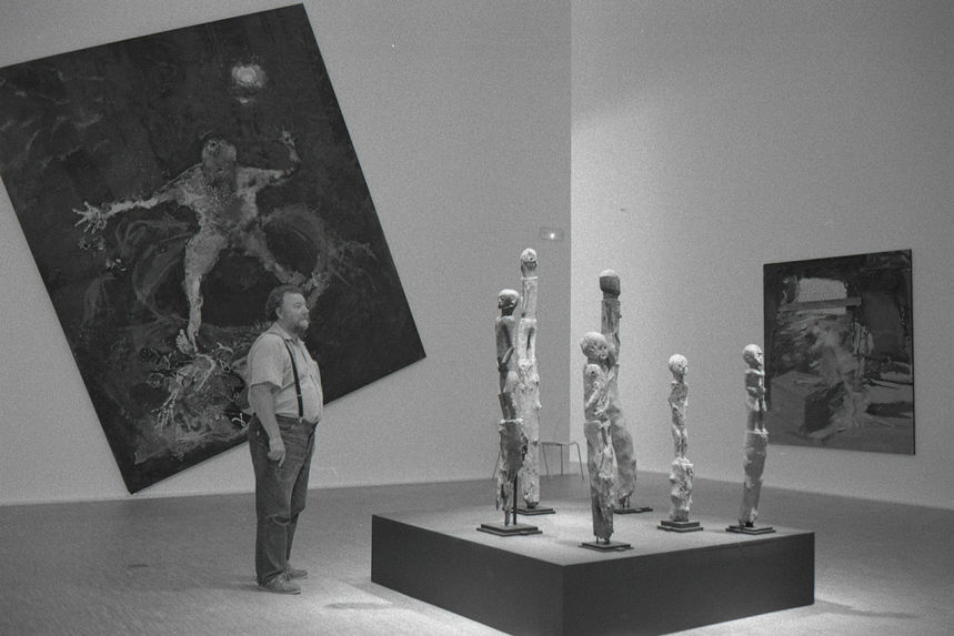 Vues de l'exposition &quot;Botchios, Sculptures Fon, Benin&quot