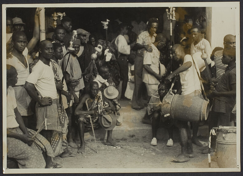 La cour royale (Fête des Ignames à Abengourou)