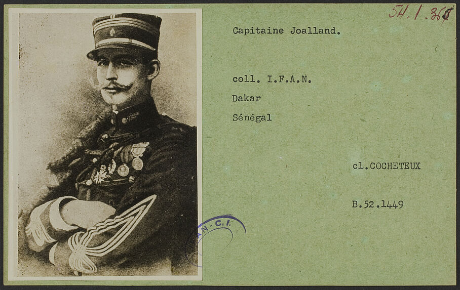 Capitaine Joalland [reproduction de dessin]
