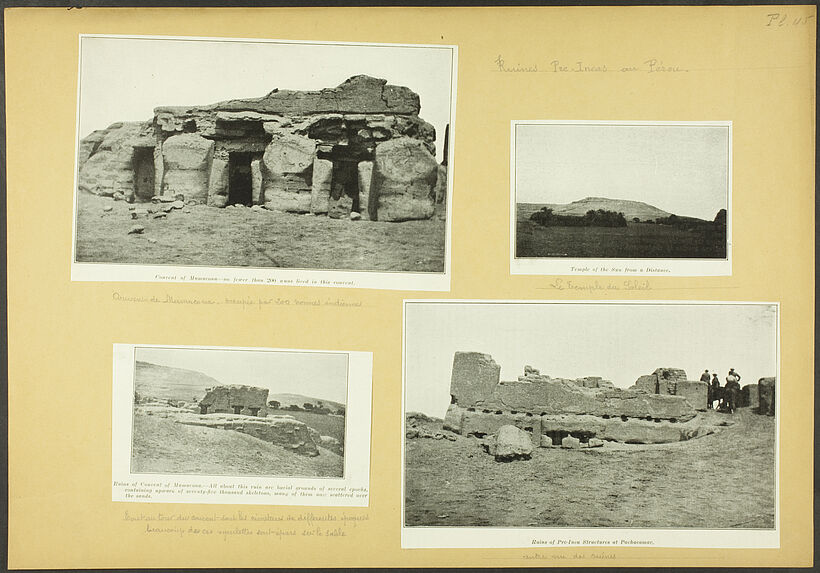 Ruin of pre-inca structures at Pachacamac