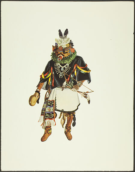 Collection d'Aumale. N° 231. Katchinas des indiens des Pueblos