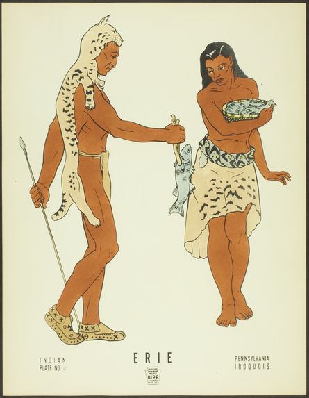 Plate No.4. Indian. Erie. Pennsylvania, Iroquois