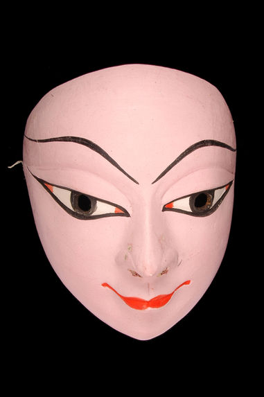 Masque de danse Chhau: persaonnage du paon &quot;Mayur&quot