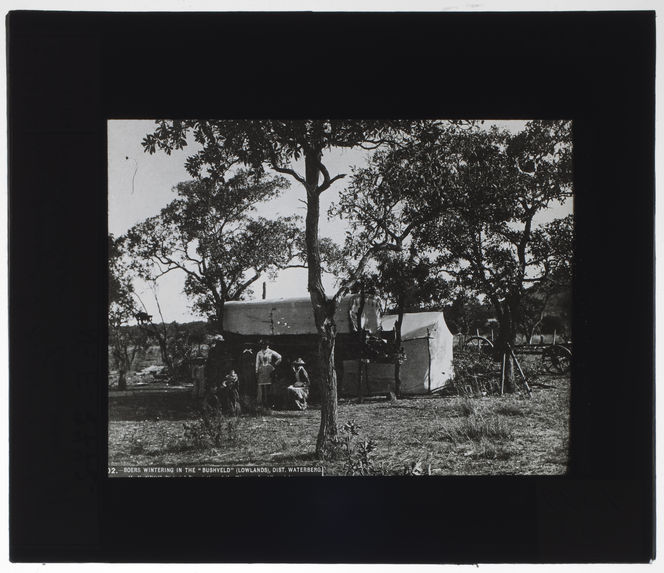 Campement d'hiver d'une famille Boër