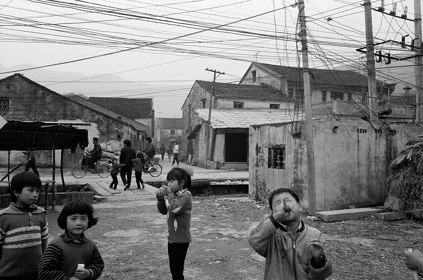 Village de Xin Ju (Zhéjiang), Chine du Sud, 1991