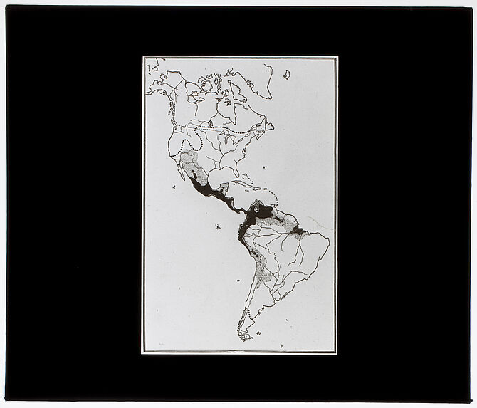 Distribution de la Culture Archaïque en Amérique [carte]