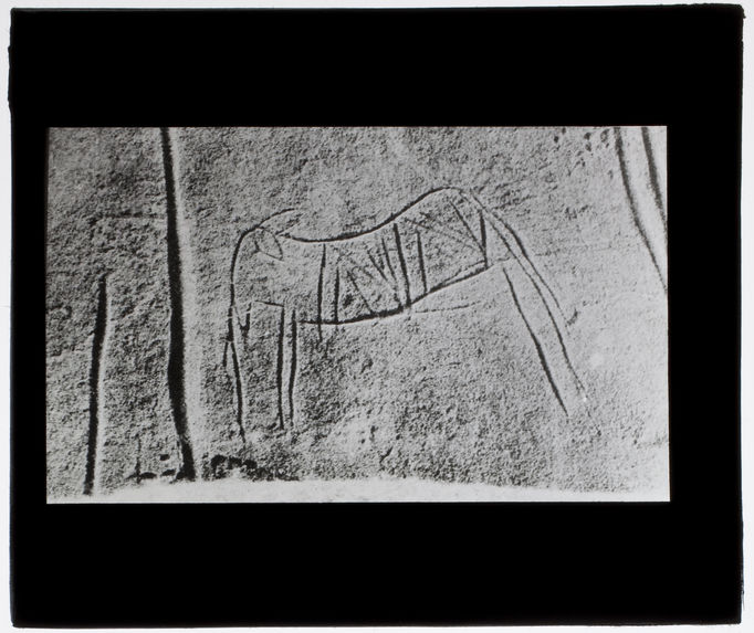 Haute Egypte [gravure rupestre]