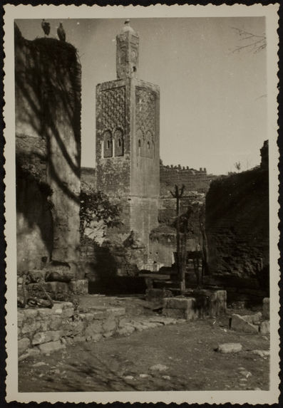 Chellah [minaret et ruines]