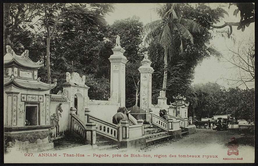 Pagode, près de Binh-Son, région des tombeaux royaux