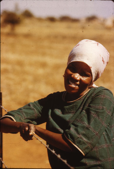 Jeune femme tswana