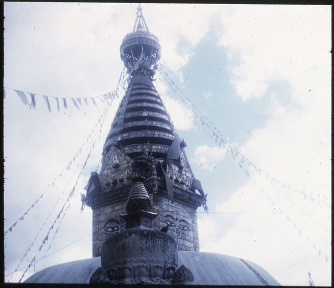 Sommet du stupa