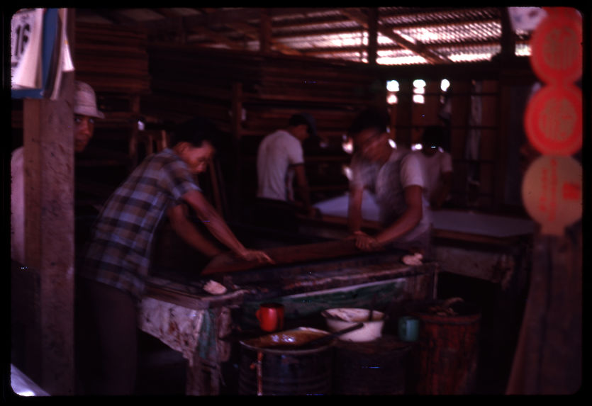 Fabrication du batik
