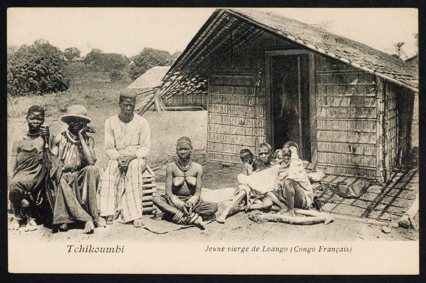 Tchikoumbi. Jeune vierge de Loango (Congo Français)