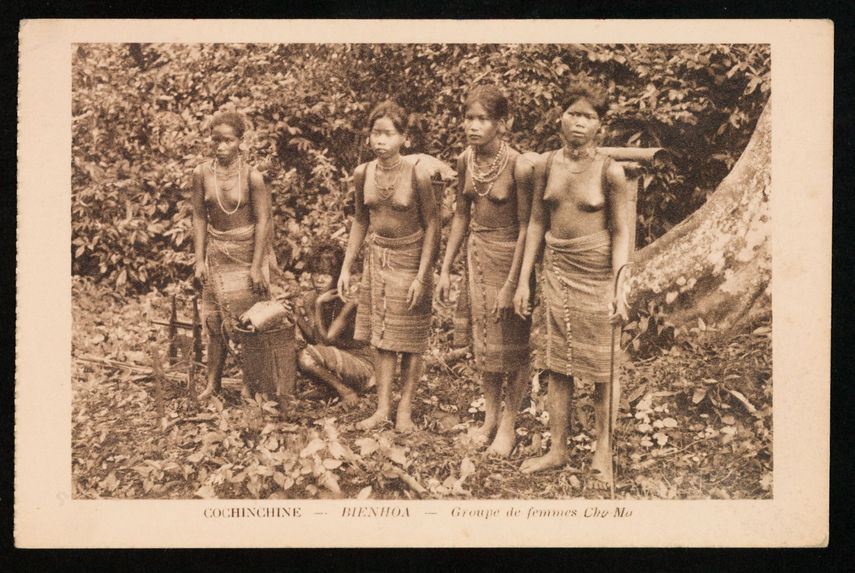 Cochinchine, Bienhoa, Groupe de femmes Cho-Ma