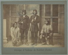 Groupe d'indiens de Barcley Sound