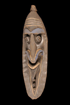 Sculpture anthropomorphe (visage)