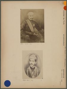 Portrait de Nizam d'Hyderabad