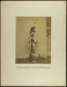 Collection anthropologique du Prince Roland Bonaparte [portrait d'Iga-she]