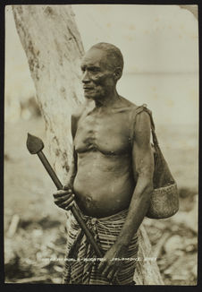 Chief at Burla - Bugotu - Solomons