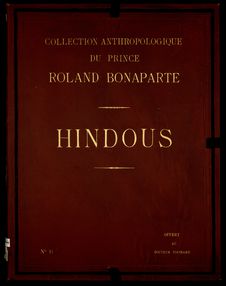 Collection anthropologique du Prince Roland Bonaparte. Hindous. N°11