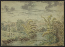 Sans titre [Paysage de l'île Bonaparte en 1811]