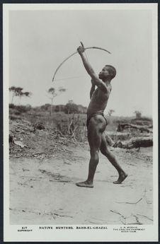 Native hunters, Bahr-El-Ghazal