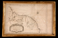 Carte géographique de la Guyane