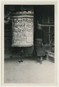 Moulin à prière de la lamaserie de Tcha - Mon - Tong