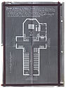 Plan du bâtiment de l'église paroissiale de La Louisiane