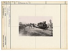 Première locomotive à Yaoundé 9/3/1927