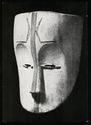 Weiße Maske, Darstellung eines Totengeistes [masque blanc représentant un esprit…