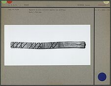 Baguette en bois servant à manier les chiffres