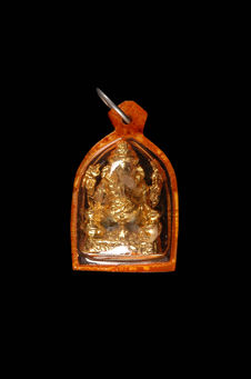 Médaillon hindou figurant Ganesha