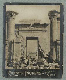 Medinet-Habou, entrée du temple