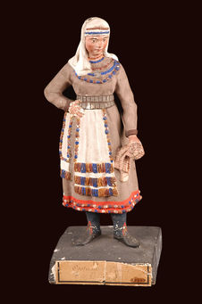Figurine représentant une Finnoise de Lagoda