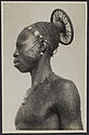 Soruba en période de rites de changement de classes d'âge, Djougou Dahomey