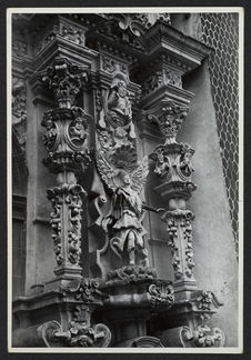 Sanctuaire de Ocotlán, détail de la façade