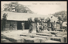 Congo. Réception d'un Cargo dans le Mayumbe
