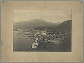 La ville de Saint-Pierre avant la catastrophe du 8 mai 1902 et la Montagne Pelée