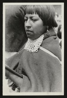 Maria Gertrudis Llalanda, indienne Guambiane de El Salado