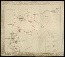 Plan de stationnement des troupes du Levant