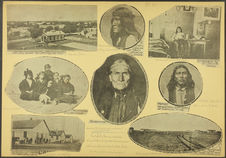 Geronimo's village at Fort Sill