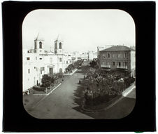 Sfax. Boulevard de France et l'église