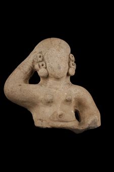 Figurine anthropomorphe (fragment)