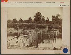 Barrage pour la pêche au saumon