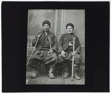 Bulgares de Kustendel [portrait de deux hommes]