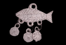 Amulette en forme de poisson