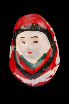 Figurine représentant Daruma sous son aspect féminin