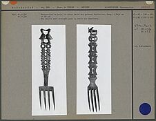 Fourchettes en bois sculpté